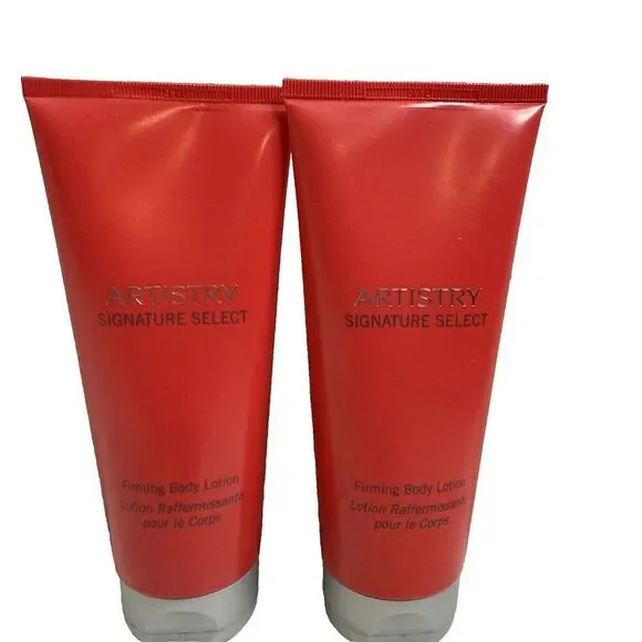Artistry Signature Select Firming Body Lotion 200g 7.05 oz Lot of Two Red Tubes - Picture 1 of 8